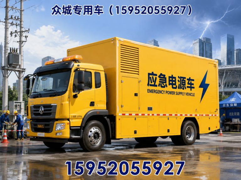 江都区防汛排水车展示图